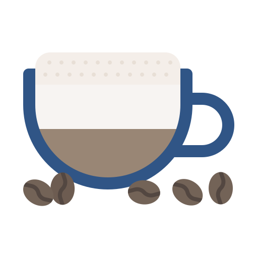 café latté Generic Flat icono