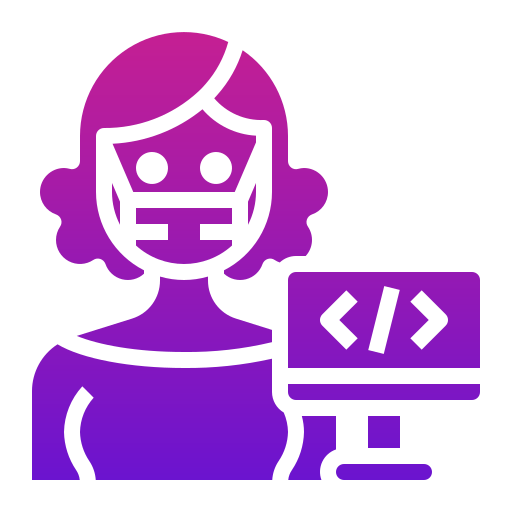 プログラマー Generic Flat Gradient icon
