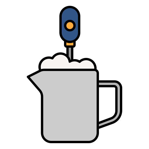 Frother Generic Outline Color icon
