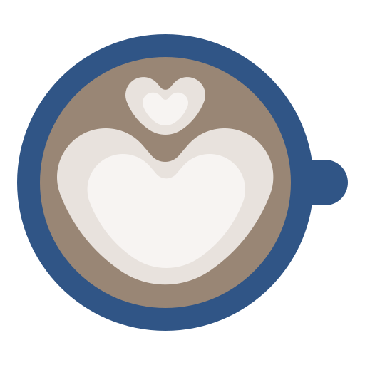 latte-kunst Generic Flat icoon