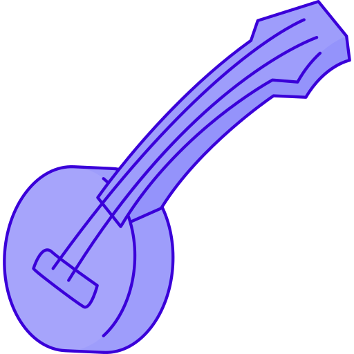Банджо Generic Outline Color иконка