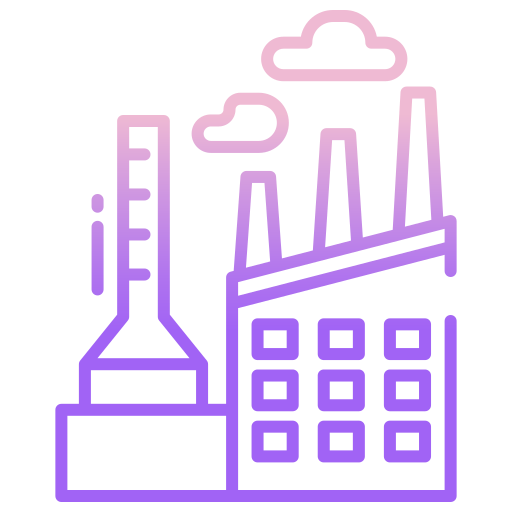 usine Icongeek26 Outline Gradient Icône