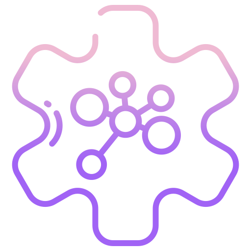 Molecular Icongeek26 Outline Gradient icon