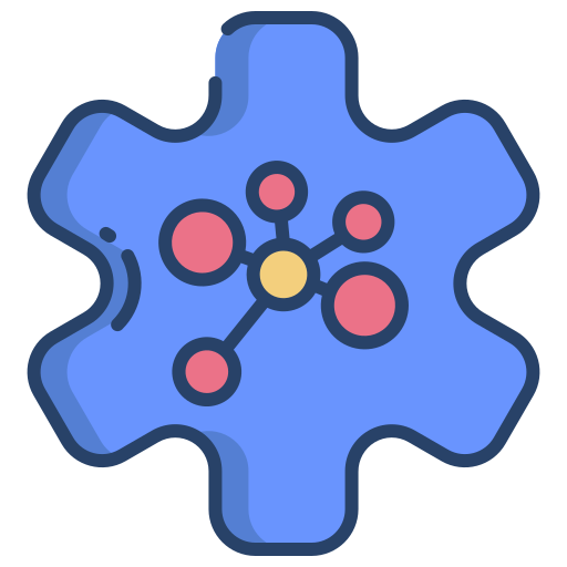 molekularny Icongeek26 Linear Colour ikona