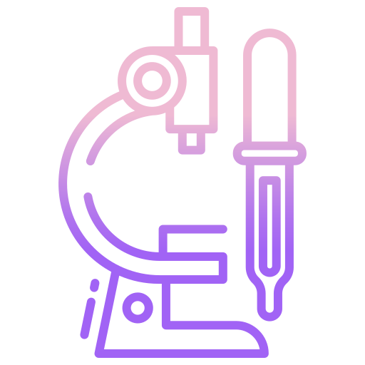 Microscope Icongeek26 Outline Gradient icon