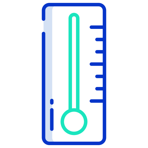 Thermometer Icongeek26 Outline Colour icon