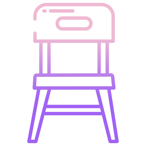 stoel Icongeek26 Outline Gradient icoon