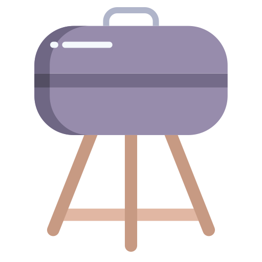 griglia per barbecue Icongeek26 Flat icona
