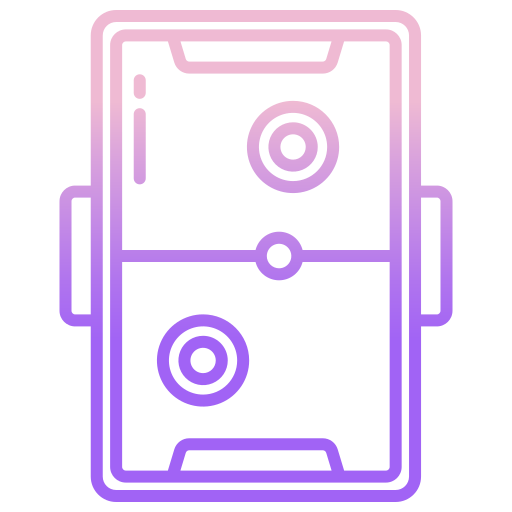 air hockey Icongeek26 Outline Gradient Icône