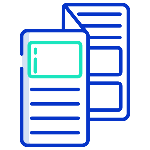 broschüre Icongeek26 Outline Colour icon