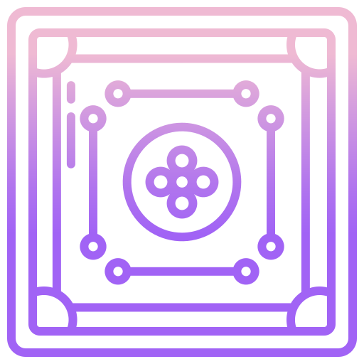 carrom Icongeek26 Outline Gradient icon