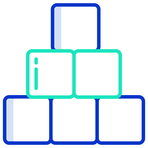 Cubes Icongeek26 Outline Colour icon