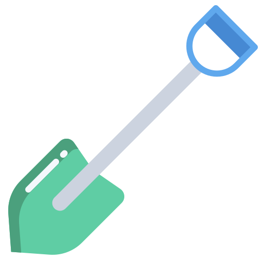 Shovel Icongeek26 Flat icon