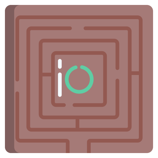 labyrinth Icongeek26 Flat icon