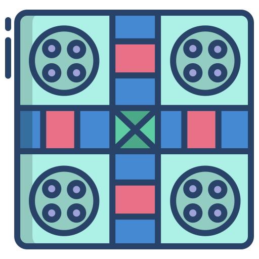 Parchis Icongeek26 Linear Colour icon