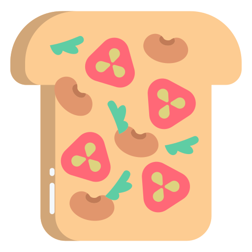 toast Icongeek26 Flat icon