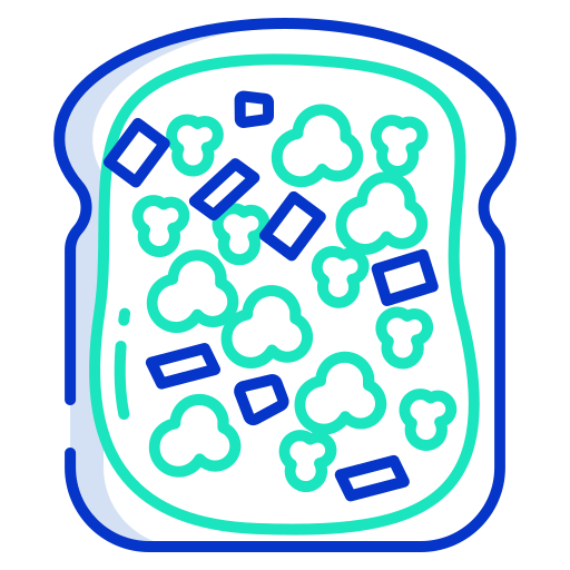 toast Icongeek26 Outline Colour ikona