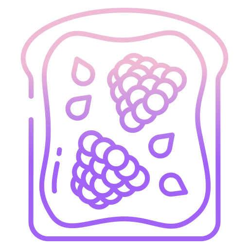 toast Icongeek26 Outline Gradient icon
