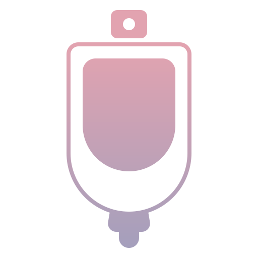 Urinal Generic Flat Gradient icon