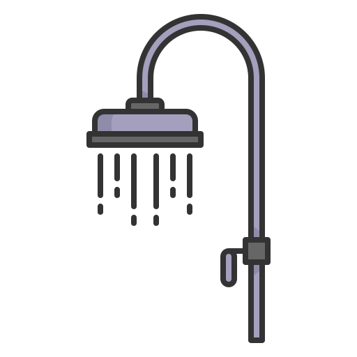 Shower Generic Outline Color icon