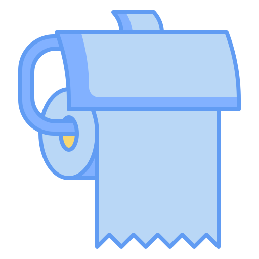 Tissue roll Generic Outline Color icon