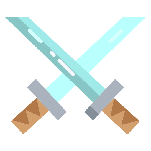 espada Icongeek26 Flat icono