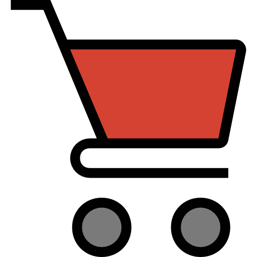 Shopping cart All-inclusive Lineal color icon