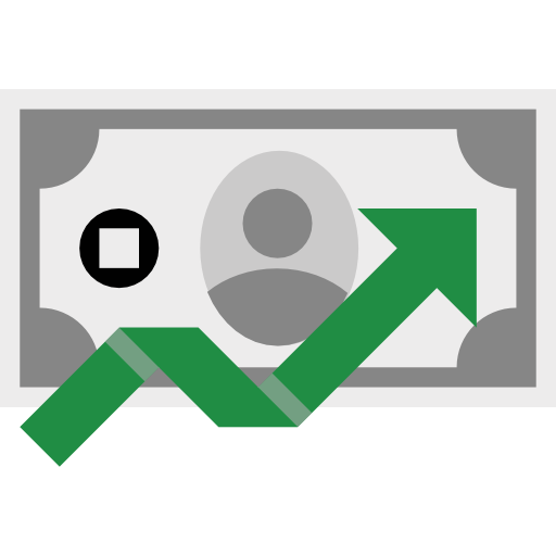 Money All-inclusive Flat icon