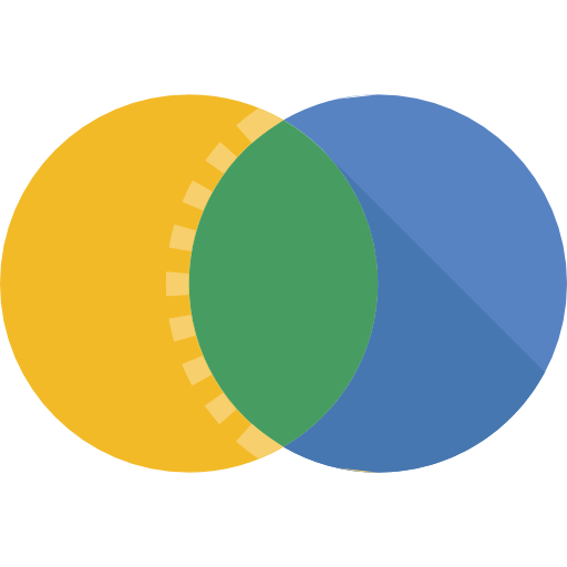 diagramme All-inclusive Flat icon