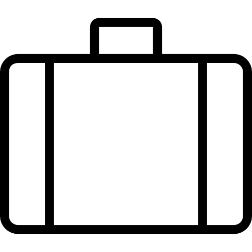maletín All-inclusive Lineal icono