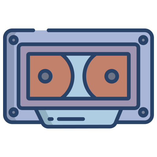 Cassette tape Icongeek26 Linear Colour icon