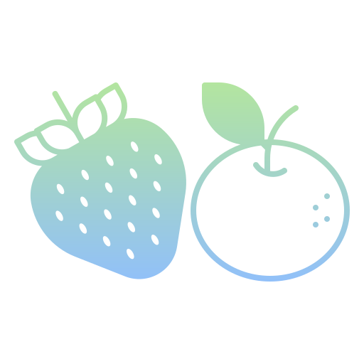 frutas Generic Flat Gradient icono