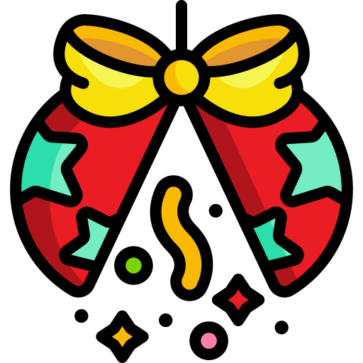 konfettiball Generic Outline Color icon