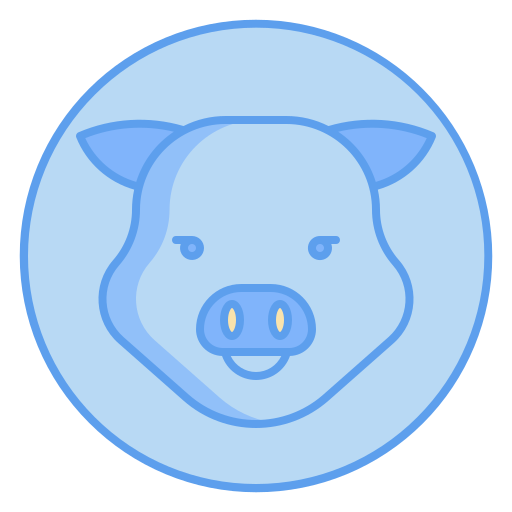 豚肉 Generic Outline Color icon