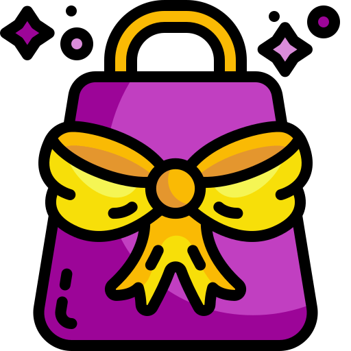 Gift bag Generic Outline Color icon