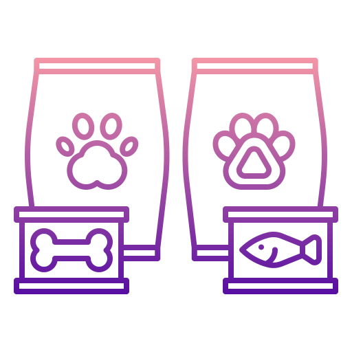 Pet food Generic Gradient icon