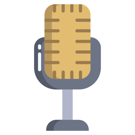 micrófono Icongeek26 Flat icono