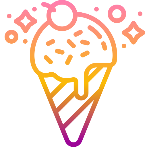cucurucho de helado Generic Gradient icono