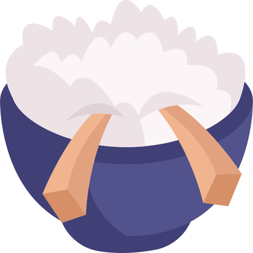 bol de arroz Generic Flat icono