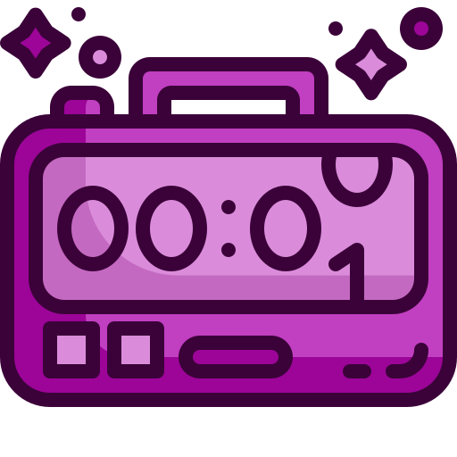 Countdown Generic Outline Color icon
