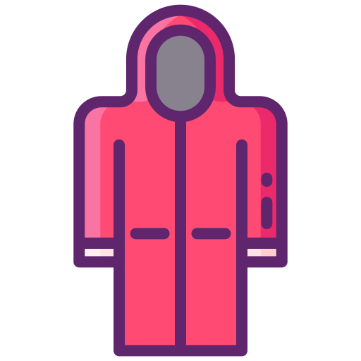 abrigo Flaticons Lineal Color icono