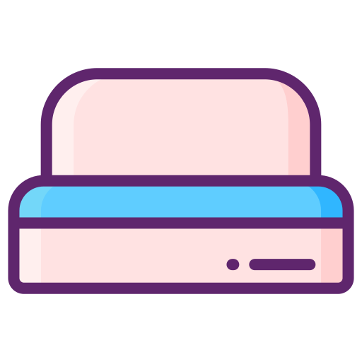 bett Flaticons Lineal Color icon