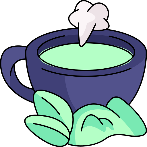 Matcha tea Generic Thin Outline Color icon