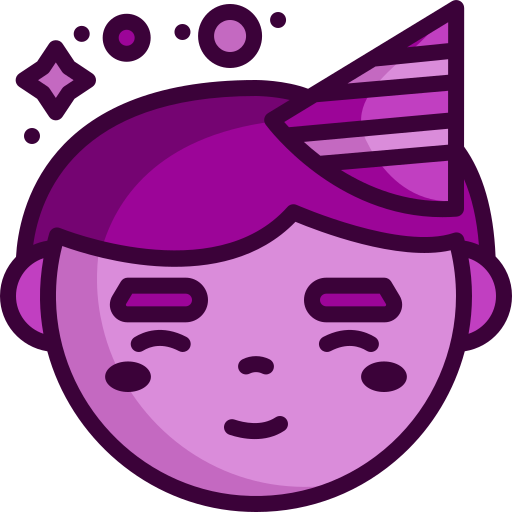 Birthday boy Generic Outline Color icon