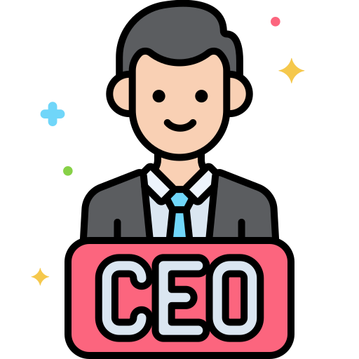ceo Flaticons Lineal Color Ícone