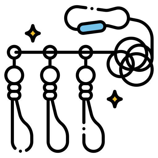 ハンガー Flaticons Lineal Color icon