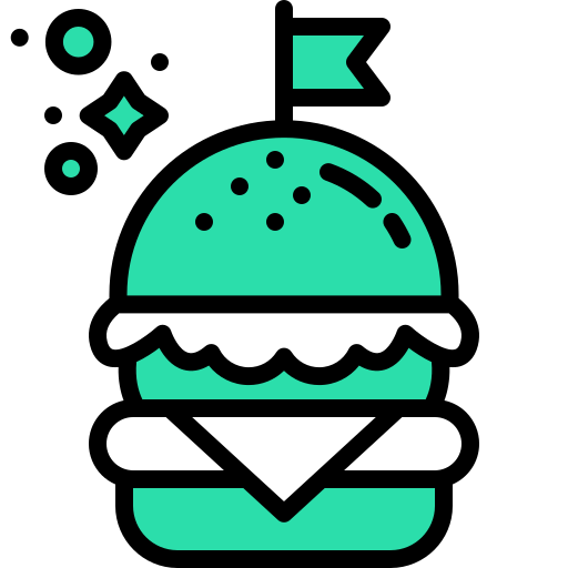 hamburger Generic Fill & Lineal icoon