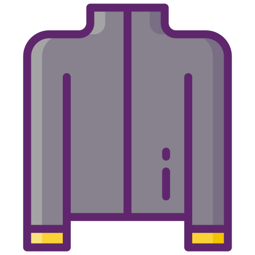 자켓 Flaticons Lineal Color icon