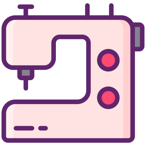 máquina de coser Flaticons Lineal Color icono