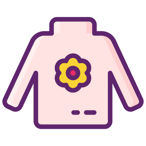 Sweater Flaticons Lineal Color icon